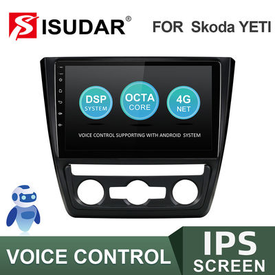 V57S dubbele de Autostereo-installatie van DIN Bluetooth voor Skoda-Yetiddr4 Octa Kern 2.5GHZ